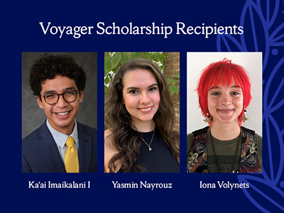 Voyager Scholarship Recipients