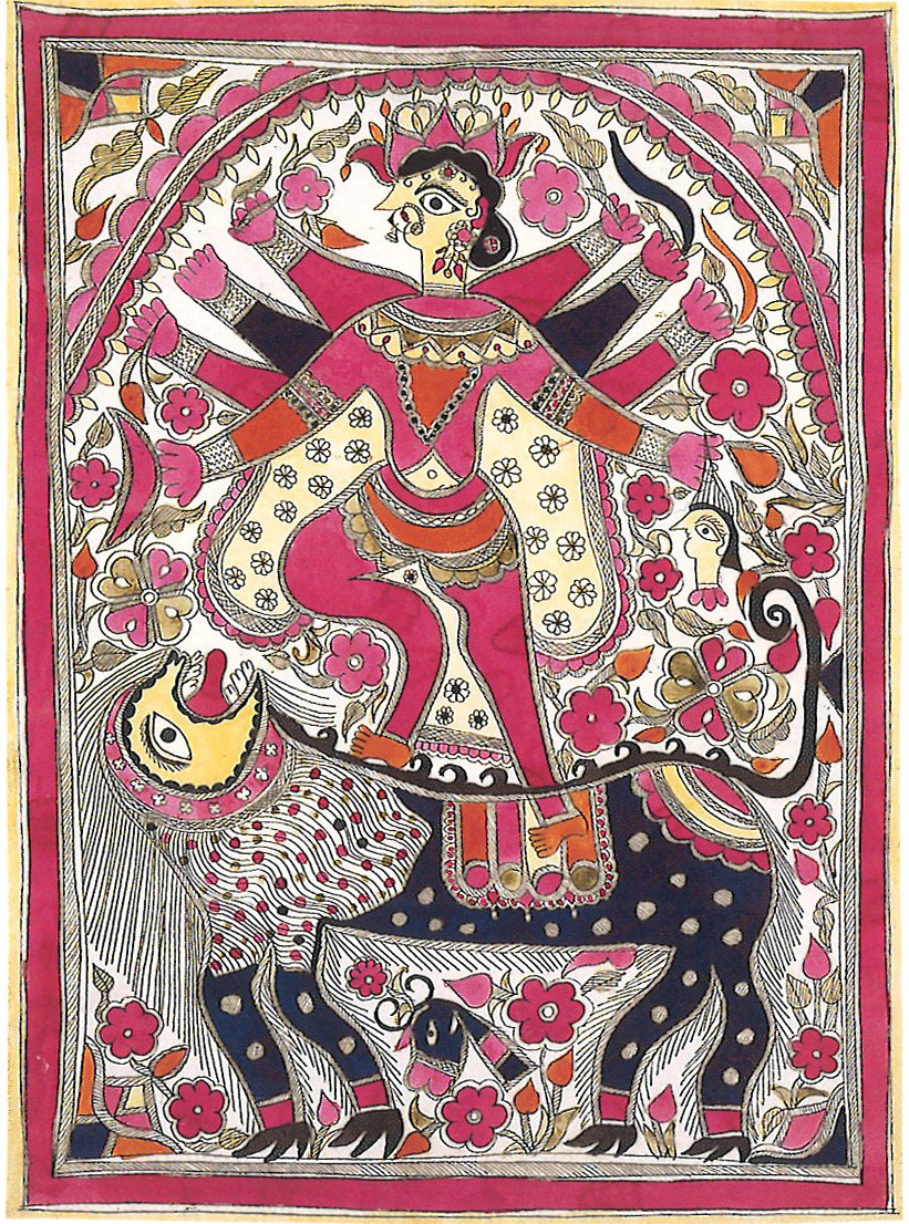 Durga on Lion