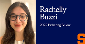 Rachelly Buzzi Pickering Fellow