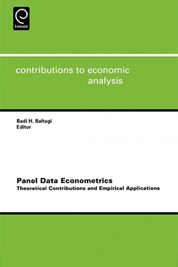 Panel Data Econometrics Theoretical Contributions and Empirical Applications Cover
