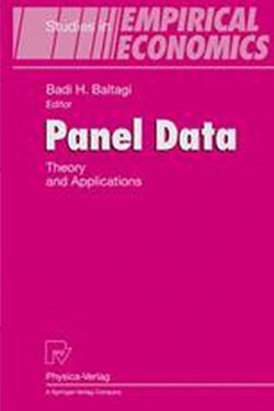 Panel Data Theory and Applications Cover