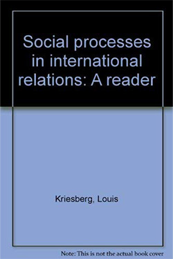 Social Processes in International Relations cover