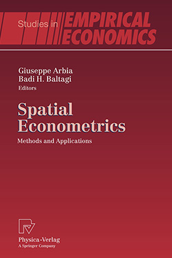 Spatial Econometrics Methods and Applications Cover