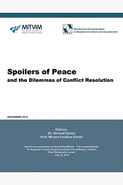 Spoilers of Peace and the Dilemmas of Conflict Resolution Cover