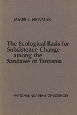 The Ecological Basis for Subsistence Change among the Sandawe of Tanzania cover