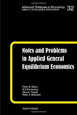 Notes and Problems in Applied General Equilibrium Economics cover
