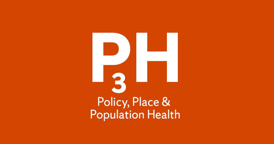 Policy, Place, and Population Health Logo