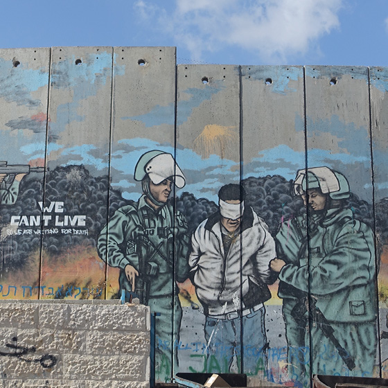 Mural West Bank by Jensimon7 License CC BY 2.0