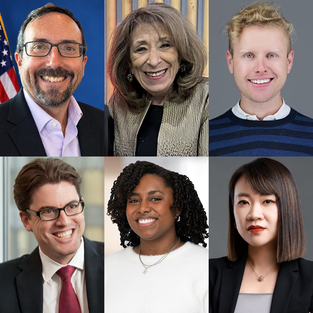 Headshots of six new Maxwell Advisory Board members.