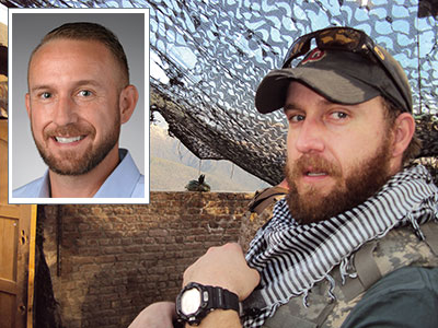 Ryan Gross deployed in Afghanistan with the Defense Intelligence Agency